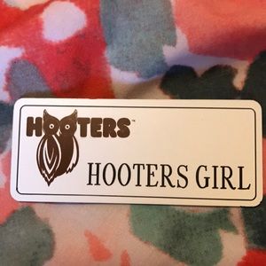 Hooters Name Tag